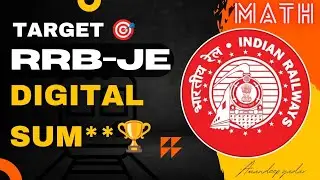 One Shot Digital Sum Hack: Master the Hardest Math Problems with Ease #rrb #tricks  #ssc #2024 #