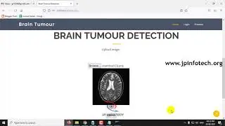 Brain Tumour Detection Using Deep Learning | Python IEEE Final Year Project