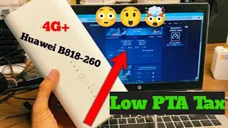 Huawei B818-260 4G+ Router Full Review | Speed Test, Settings & Web Access | Branded Good Condition