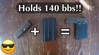 Магазин Vsr-10 HI-CAP!!! Узнайте, как сделать его ЗДЕСЬ!!! | Airsoft Sniper DIY Mod