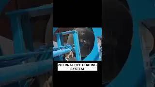 internal pipe coating system #makeinindia #pipecoating #vrcoatings #spraypainting