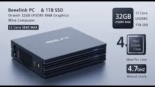 Beelink SER5 MAX Mini PC Review | Ryzen 7 6800U, 32GB LPDDR5, 1TB SSD, 4K Triple Display