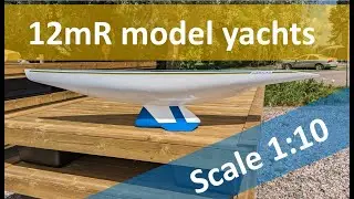 12mR model yachts