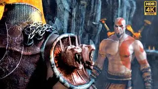 God of War Remastered: Финальный бой с боссом Аресом и финал 4K HDR