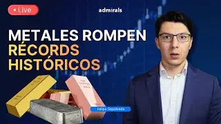 🔴Oro, plata y cobre en r&eacute;cords | Wall Street bajo presi&oacute;n | BTC ronda los 95 mil - Proyecci&oacute;n diaria