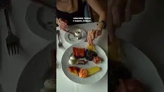 Burlak's breakfast at Beluga for 77,000 rubles