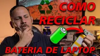 🔥Como Reciclar Bater&iacute;a de Laptop🔋...  Power Bank Casera✅
