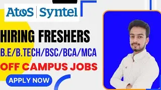 Atos | Syntel | Hiring Freshers 2022 | Latest Off Campus Drive | Latest Jobs | Must Watch | Apply