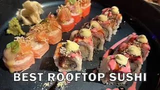 Rooftop Sushi Japanese & Brazil/Peru fusion in London! Review of Sushisamba
