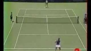Monica Seles amazing point against Sandrine Testud 1999