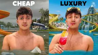 I Tried The Cheapest vs Most Luxury Waterpark