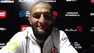 UFC Fight Island 3: Khamzat Chimaev on Being the Breakout Star of Fight Island