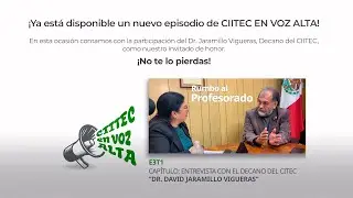 DR. David Jaramillo Vigueras, Decano del CIITEC. #investigación #inovacion #ipn