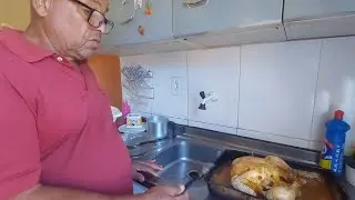 Almoço do niver do bibi e a sobremesa da julia 