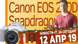 Новости IT. Canon EOS 250D, Huawei Y5 (2019), Qualcomm Snapdragon 730 и OnePlus 7.
