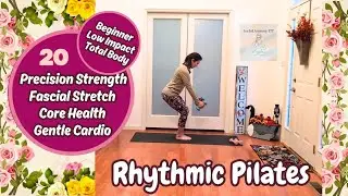 20 Minute Standing Pilates Workout for Beginners | Walk at Home Stress Relief | Full Body ❤️ Core