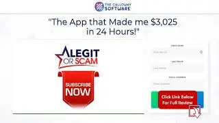 The Calloway Software Review - Another Faulty SCAM? (MUST WATCH)