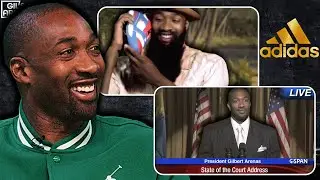 Gilbert Arenas Reacts To His UNSEEN Adidas Commercials