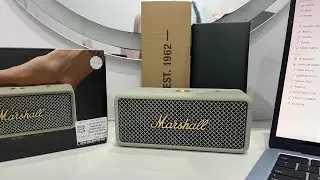 Unbox Marshall Emberton III (Sage) with Erika