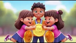Yes I Can! High Five Song | Fun Confidence Rhyme for Toddlers ✋ | Baby Song & nursery rhymes