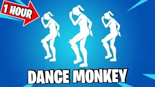 FORTNITE DANCE MONKEY EMOTE (1 HOUR)