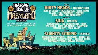 Reggae Rise Up Maryland Festival 2022 Lineup Announcement!