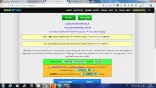 FreeBitcoin prueba de pago recibido Trabajo f&aacute;cil