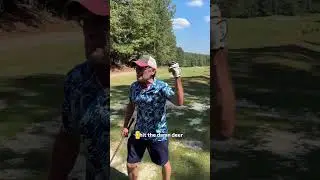 Bro! Watch out for those DEER!! #golfshorts