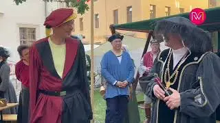 Fassbier-Anstich im Botenl&auml;uferlager: Luthers Hochzeit
