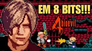 JOGUEI A VERS&Atilde;O EM 8 BITS DE RESIDENT EVIL 4 E &Eacute; INSANA!!!