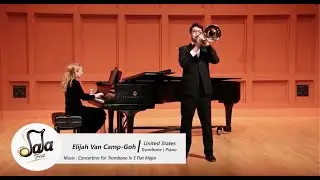 Elijah Van Camp - Trombone And Piano - Concertino for Trombone | Sala Fest