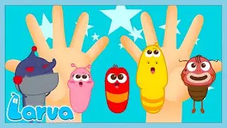 THE FINGER SONG! 🎵 | LARVA KIDS SONGS | WildBrain Jam 🎶