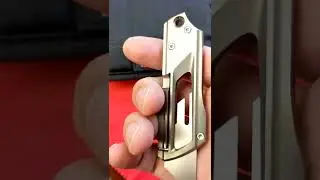 CKF UTILITY KNIFE KANZA Custom Knife Factory designed by Anton Malyshev