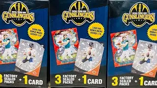 Opening 3 NEW 2023 GUNSLINGERS FOOTBALL Walgreens MJ Holding Mystery Boxes