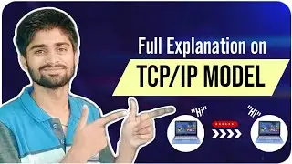 TCP/IP  Model Full Explanation in Telugu | Computer networks | JNTU