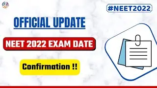 Neet 2022 Exam date confirmation || Official update from the education ministry and health ministry
