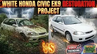 ASMR Car Restoration | Honda Civic EK9 1994 Type JDM Full Restoration From Rust to Showroom Classic