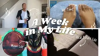 Weekly Vlog: Mom Life, Cooking, Getting My Real Estate license| Dazja Jordan