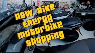 New Bike Energy Motorbike shopping