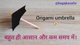 I made a working umbrella out of paper