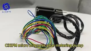 CIXIFM Micro Magnetic Gear Metering Pump for Corrosive Liquids Water #magneticpump#chemicalpump