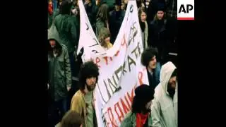 SYND 18 6 78 NATIONAL DEMOCRATIC PARTY DEMONSTRATION IN FRANKFURT