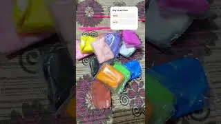 clay unboxing #creativeclayideas