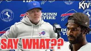 Bills Coach Sean McDermott DIDNT HOLD BACK ON Shedeur Sanders AFTER DOMINATING HIM