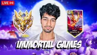 Immortal Games With My Cloud⚡ !!🔴Mobile Legends Bang Bang Live(INDIA)
