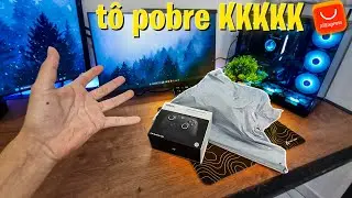 O Ano mal começou e já gastei KKKKK! Mega Unboxing de Pobre do Aliexpress para o Setup