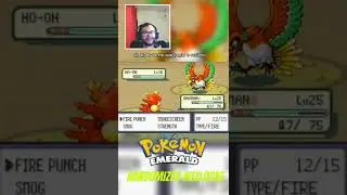 encontrei um pokemon lend&aacute;rio #pokemonnuzlocke #pokemonrandomizer #pokemonemerald #fiorimba