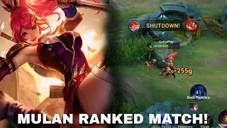 Mulan Carry Team Di Ranked Match - Honor Of Kings Indonesia