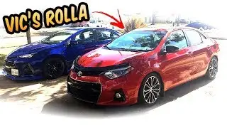 Vic's Rolla Windshield Banner install mod 2014 Corolla S ROLLANATION