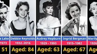 50+ Most Beautiful Actresses of All Time Who Have Died